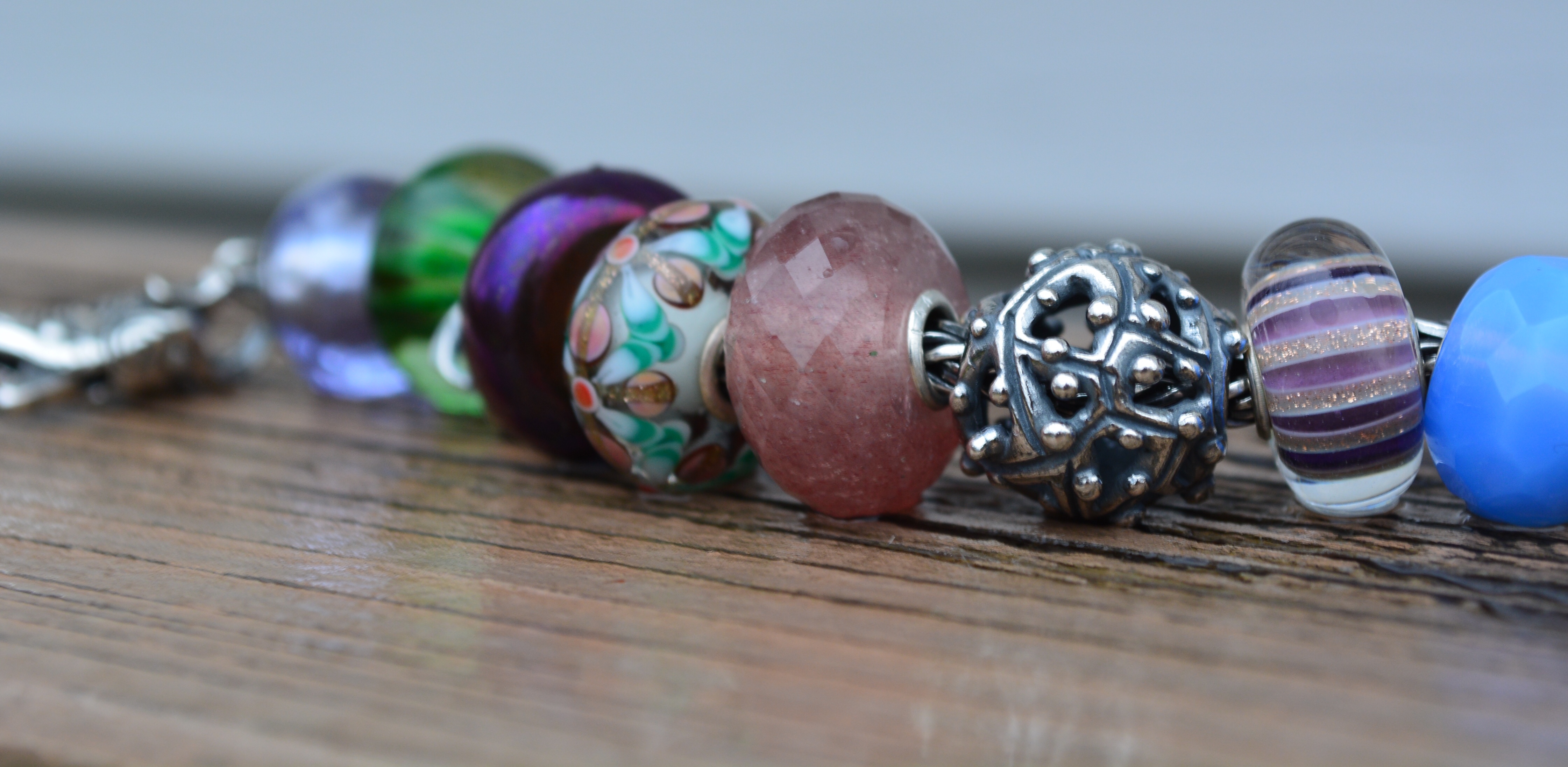 Response takes center stage in this Trollbeads design featuring beads from the 2018 spring release.