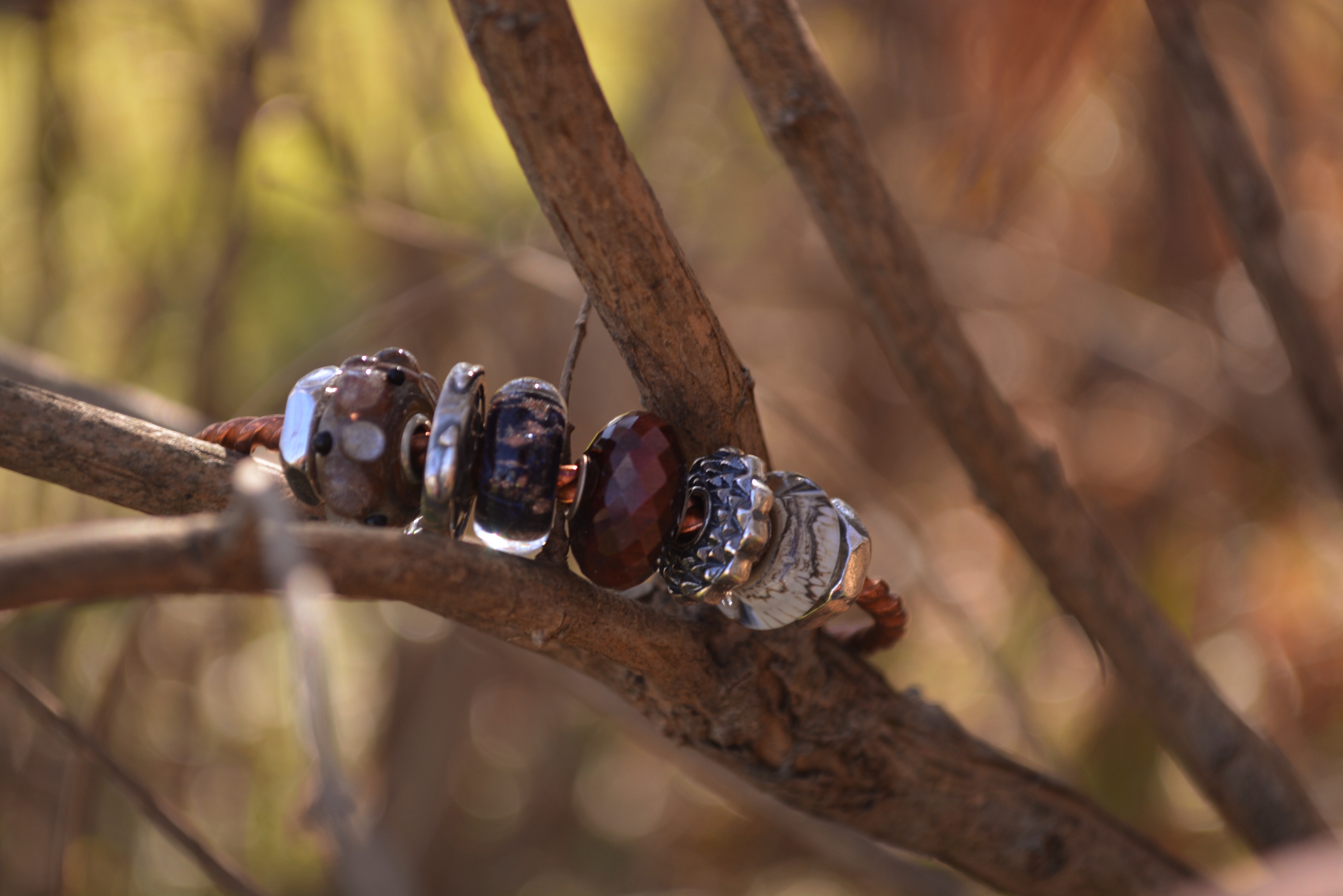 Works from Lizzie’s first Trollbeads Akron Post