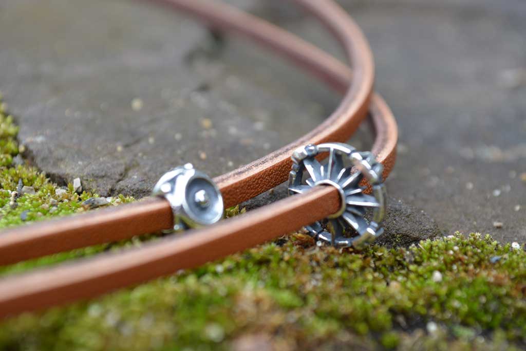 Trollbeads Shield Leather Bracelet | Trollbeadsakron.com