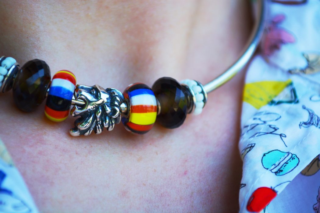 Trollbeads World Tour African inspired Neck Bangle