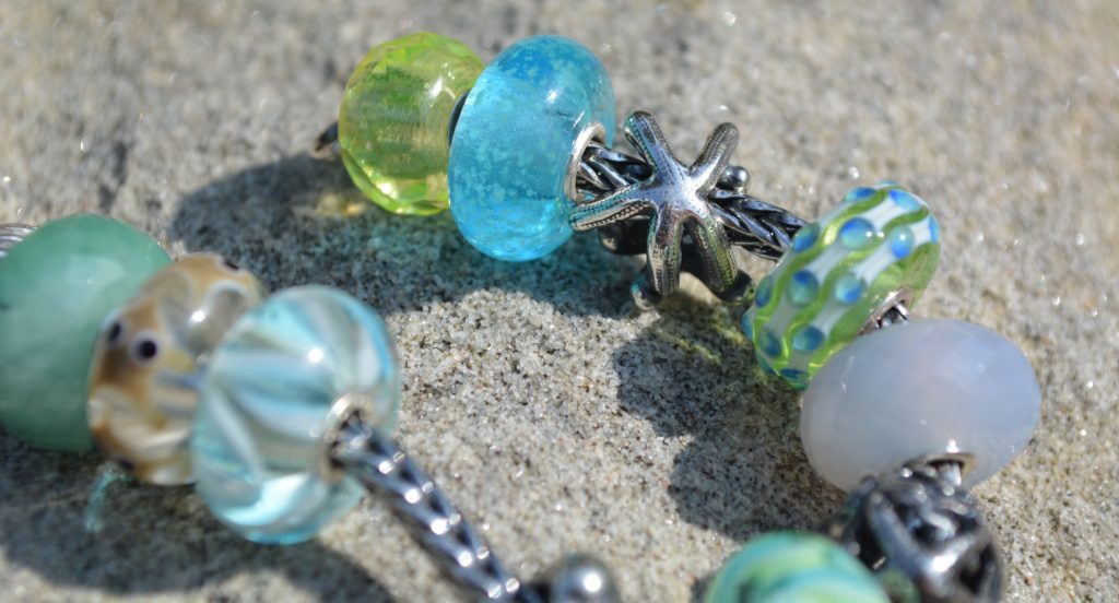 Inspiration Image for Guiding Dolphins bracelet |trollbeadsakron.com